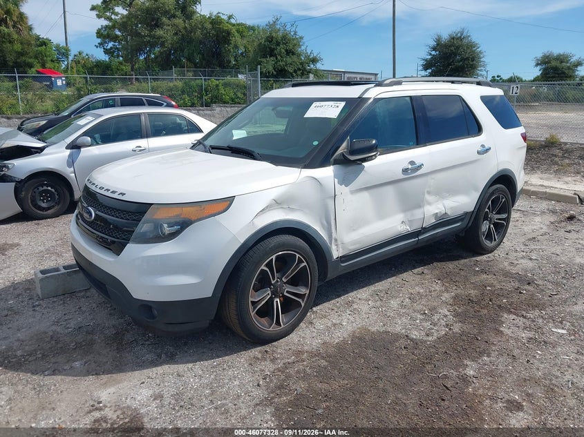 Vin: 1fm5k8gt5egb71044, lot: 46576875, ford explorer sport 20142