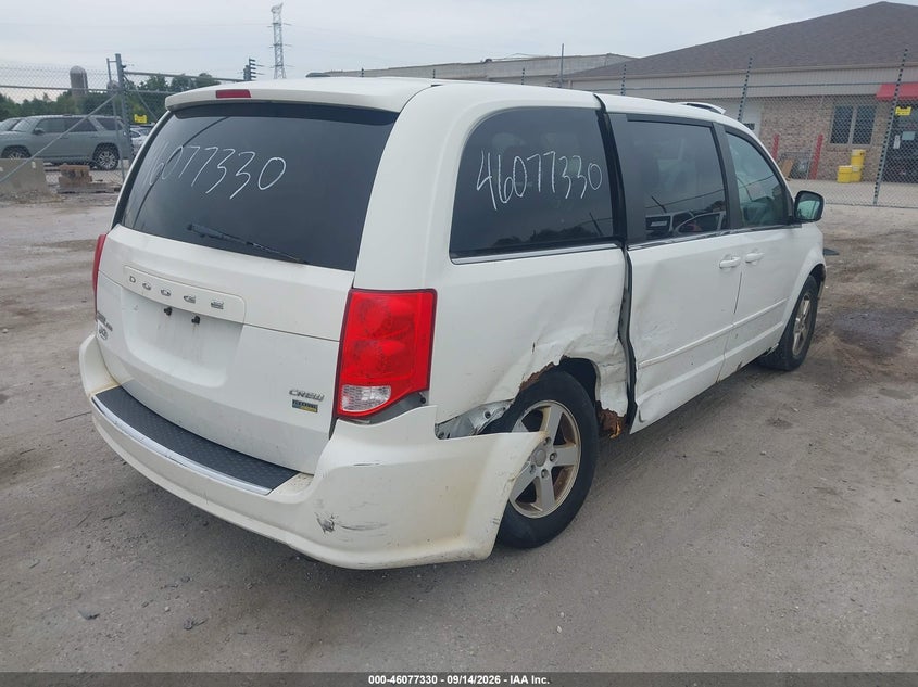 Vin: 2c4rdgdgxcr177841, lot: 46576877, dodge grand caravan crew 20124