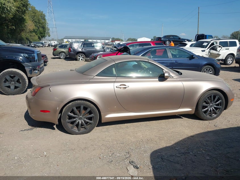 LEXUS SC 430 2002 VIN JTHFN48Y920015112