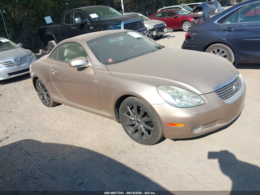 2002 LEXUS SC 430 auction photo 1
