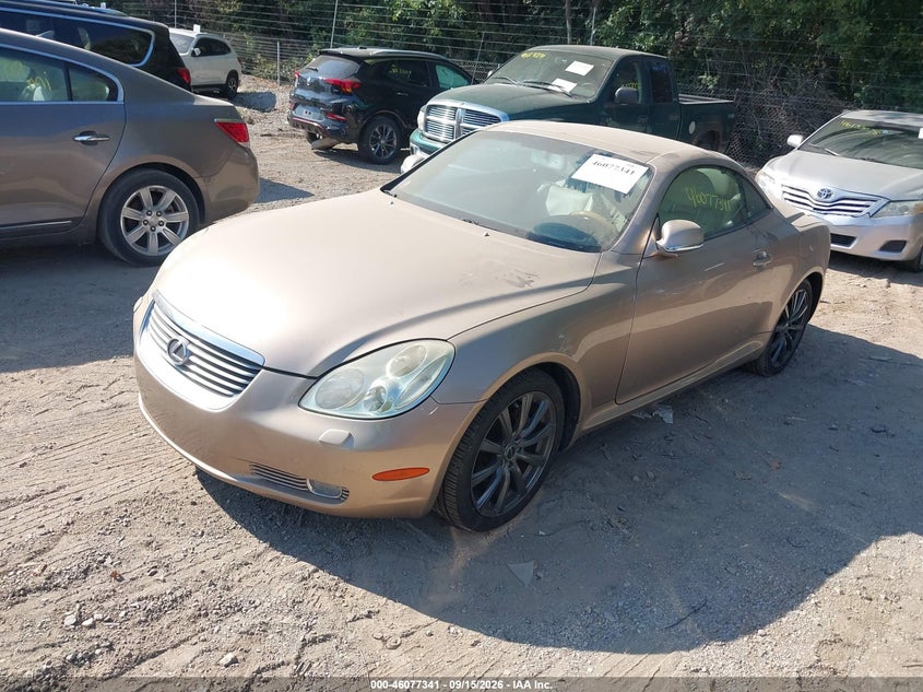 2002 LEXUS SC 430 auction photo 2