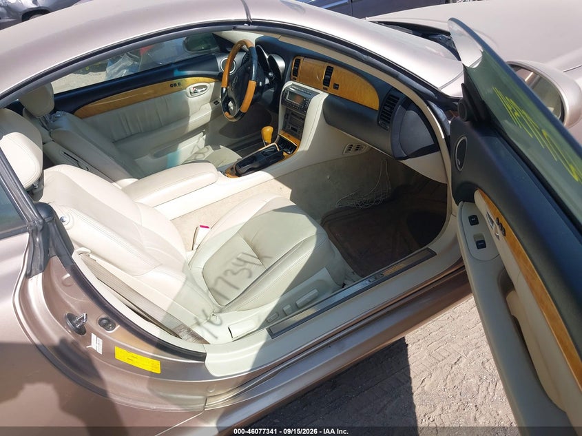 2002 LEXUS SC 430 auction photo 5