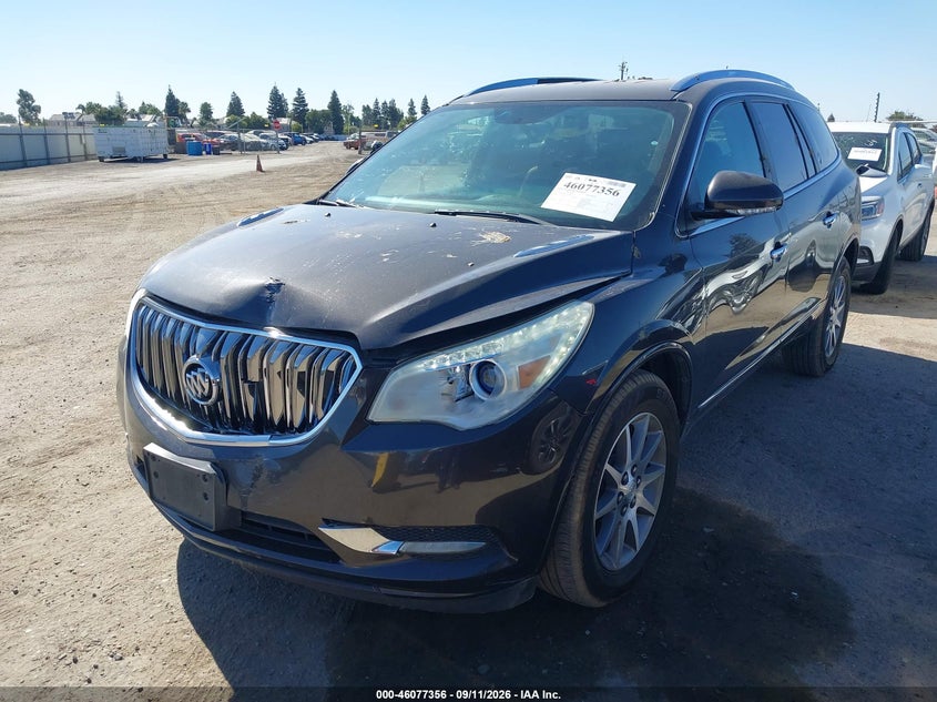 Vin: 5gakrbkd7ej303113, lot: 46576903, buick enclave leather 20142