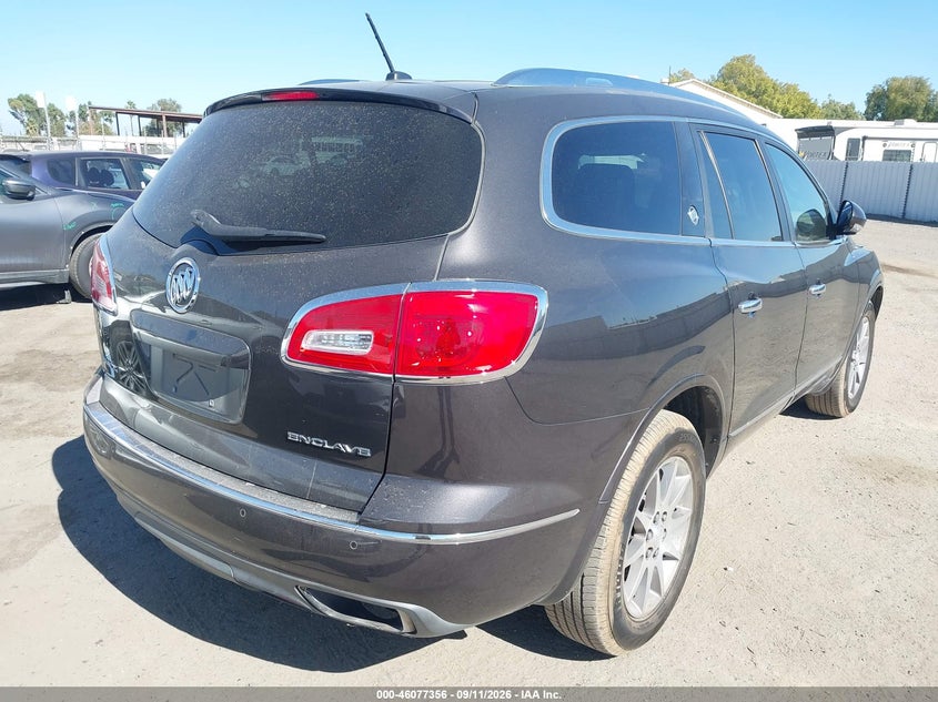 Vin: 5gakrbkd7ej303113, lot: 46576903, buick enclave leather 20144