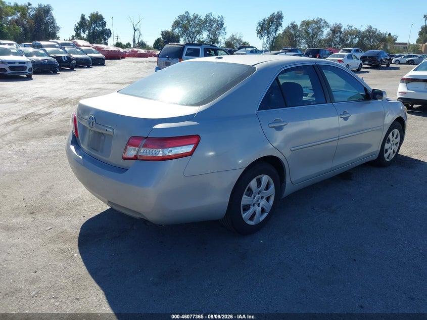 2010 TOYOTA CAMRY auction photo 4
