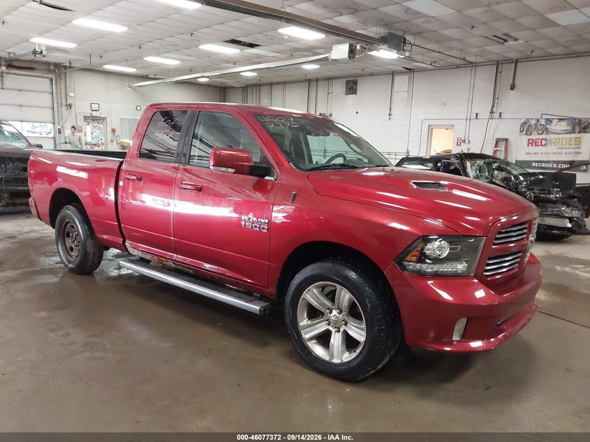 Vin: 1c6rr7htxfs571228, lot: 46576919, ram 1500 sport 2015 img_1