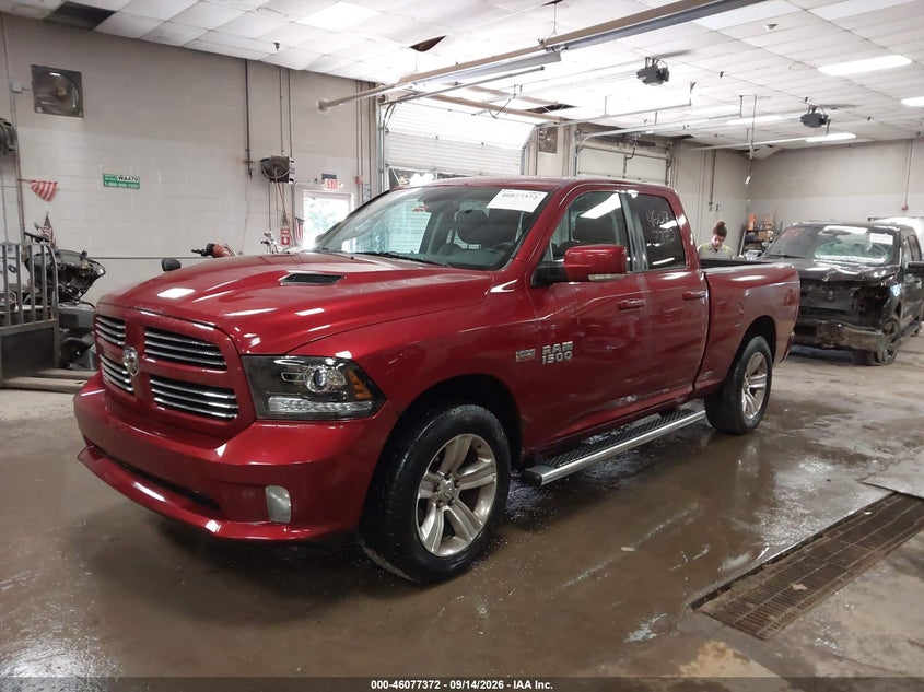 Vin: 1c6rr7htxfs571228, lot: 46576919, ram 1500 sport 20152