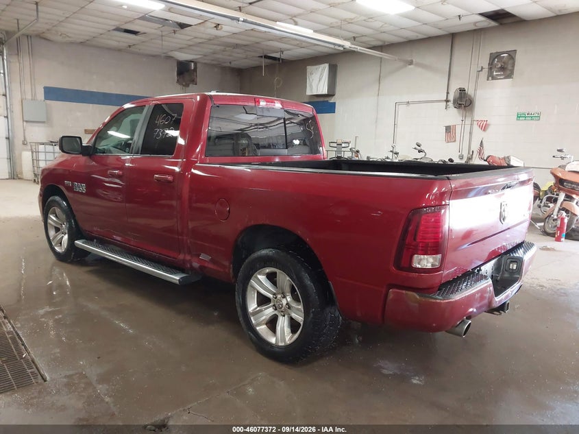 Vin: 1c6rr7htxfs571228, lot: 46576919, ram 1500 sport 20153
