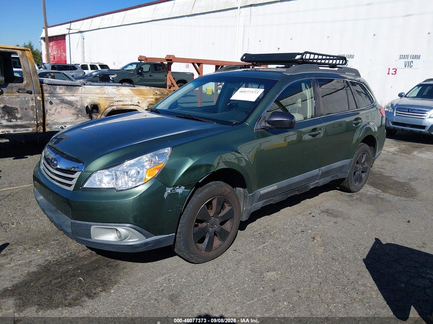 2012 SUBARU OUTBACK auction photo 2
