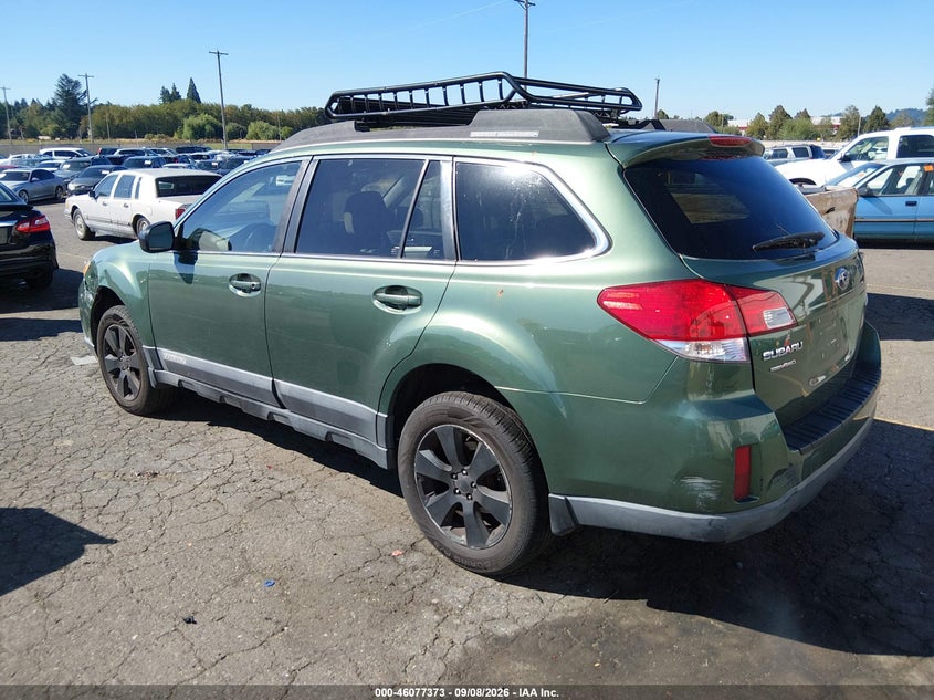 2012 SUBARU OUTBACK auction photo 3