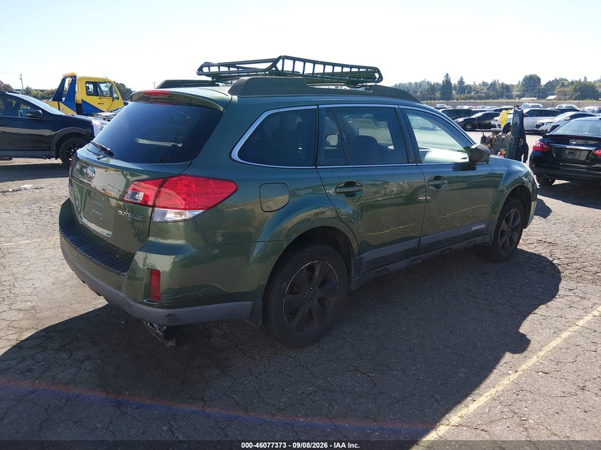 2012 SUBARU OUTBACK auction photo 4