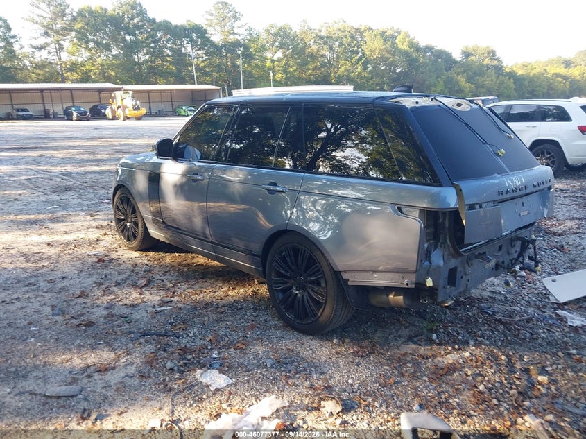 Vin: salgs2re9ka564500, lot: 46576924, land rover range rover 5.0l v8 supercharged 20193