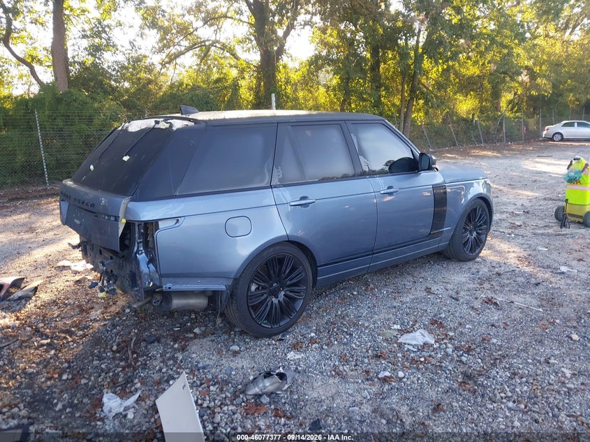 Vin: salgs2re9ka564500, lot: 46576924, land rover range rover 5.0l v8 supercharged 20194