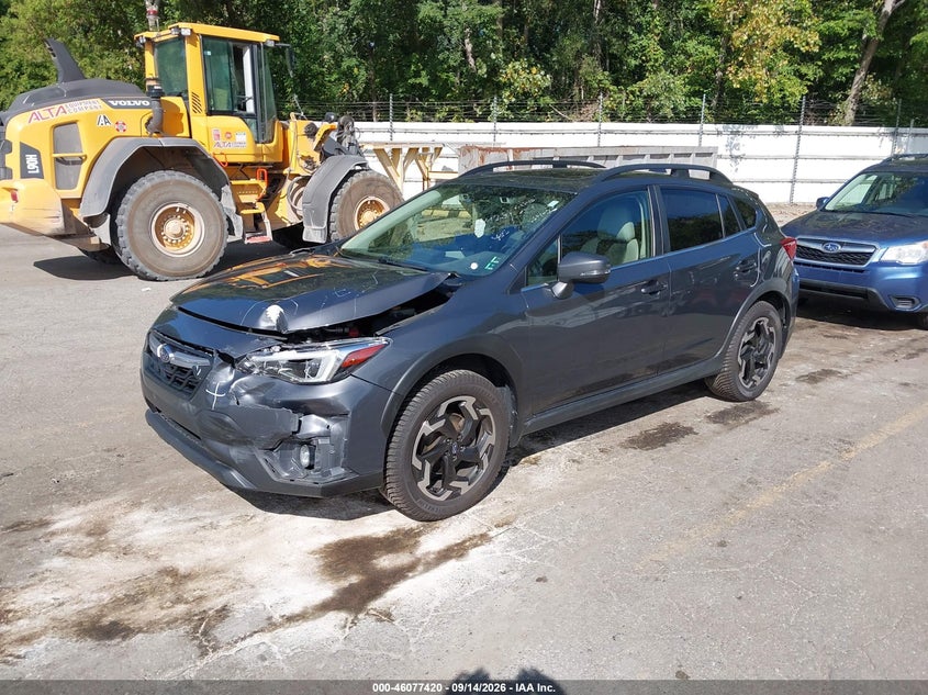 Vin: jf2gthmc8m8372428, lot: 46576967, subaru crosstrek limited 20212