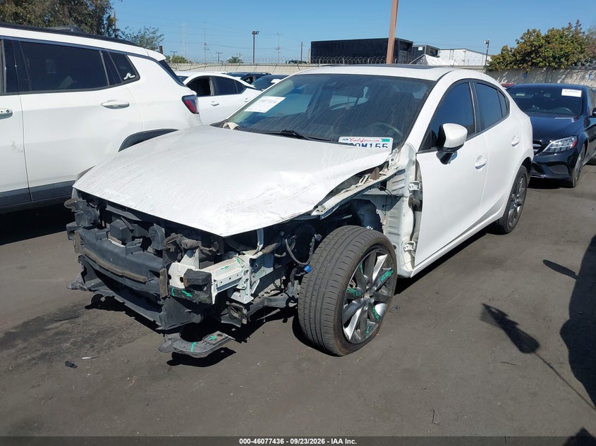 Vin: 3mzbn1v32jm191810, lot: 46576983, mazda mazda3 touring 20182