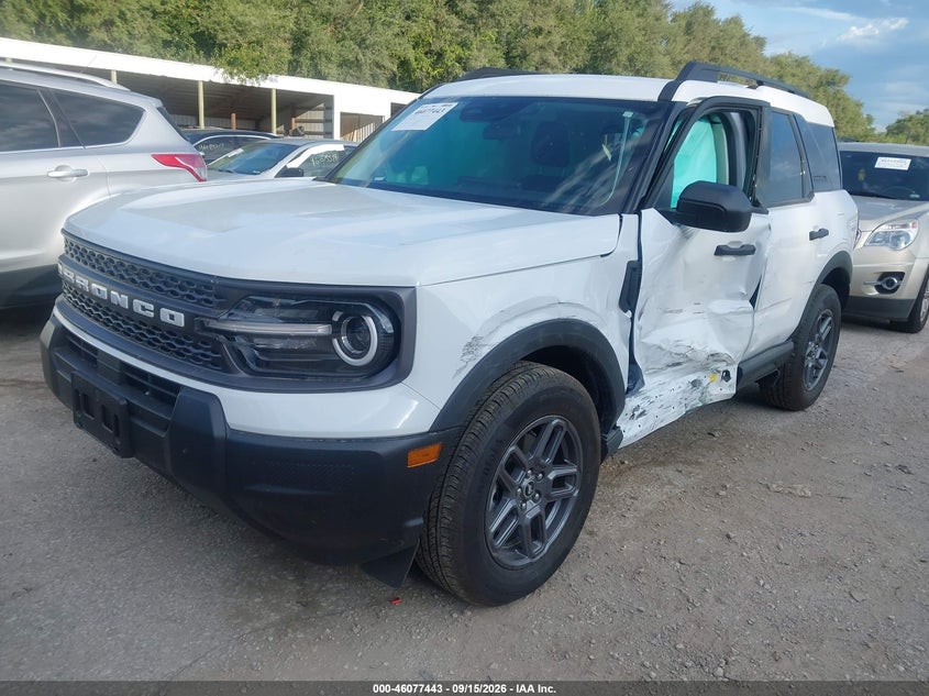 Vin: 3fmcr9bn0srf23680, lot: 46576990, ford bronco sport big bend 20252