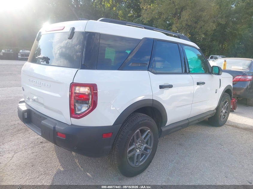 Vin: 3fmcr9bn0srf23680, lot: 46576990, ford bronco sport big bend 20254
