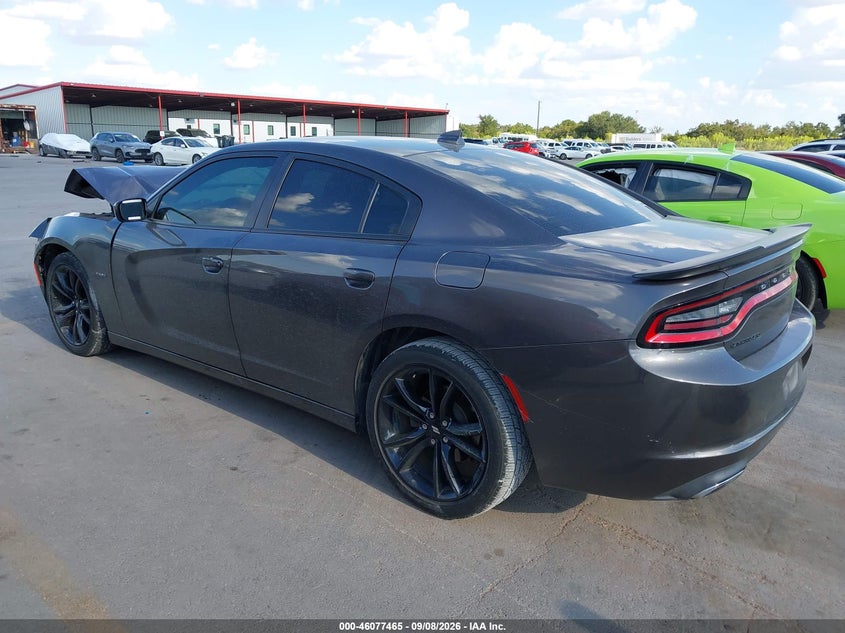 Vin: 2c3cdxctxhh634797, lot: 46577012, dodge charger r/t rwd 20173