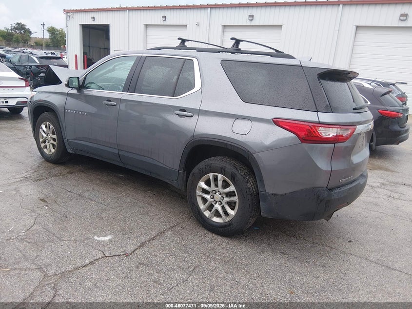 Vin: 1gnergkw0lj222808, lot: 46577018, chevrolet traverse fwd lt cloth 20203
