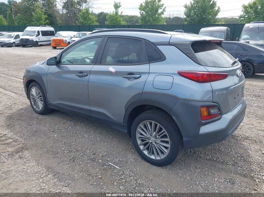 Vin: km8k2caa0mu658956, lot: 46577021, hyundai kona sel 20213