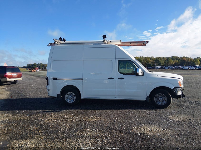 NISSAN NV CARGO NV2500 HD 2020 VIN 1N6AF0LY3LN812000