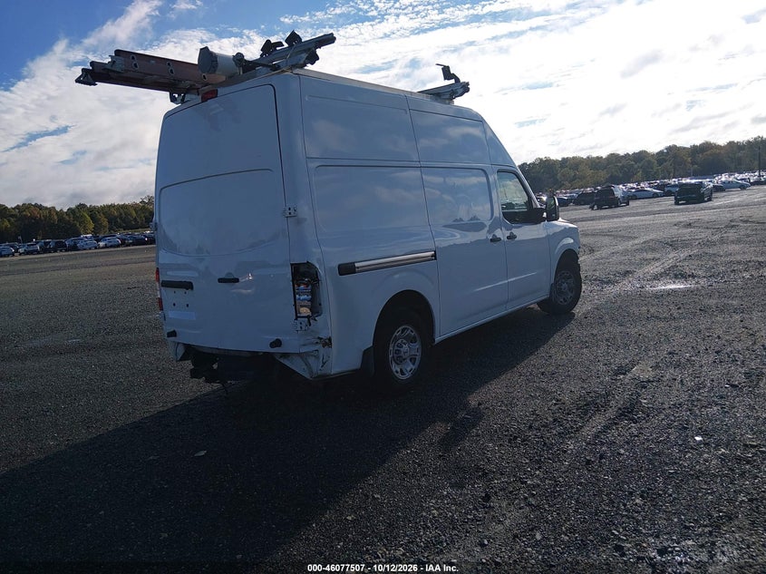 NISSAN NV CARGO NV2500 HD 2020 VIN 1N6AF0LY3LN812000