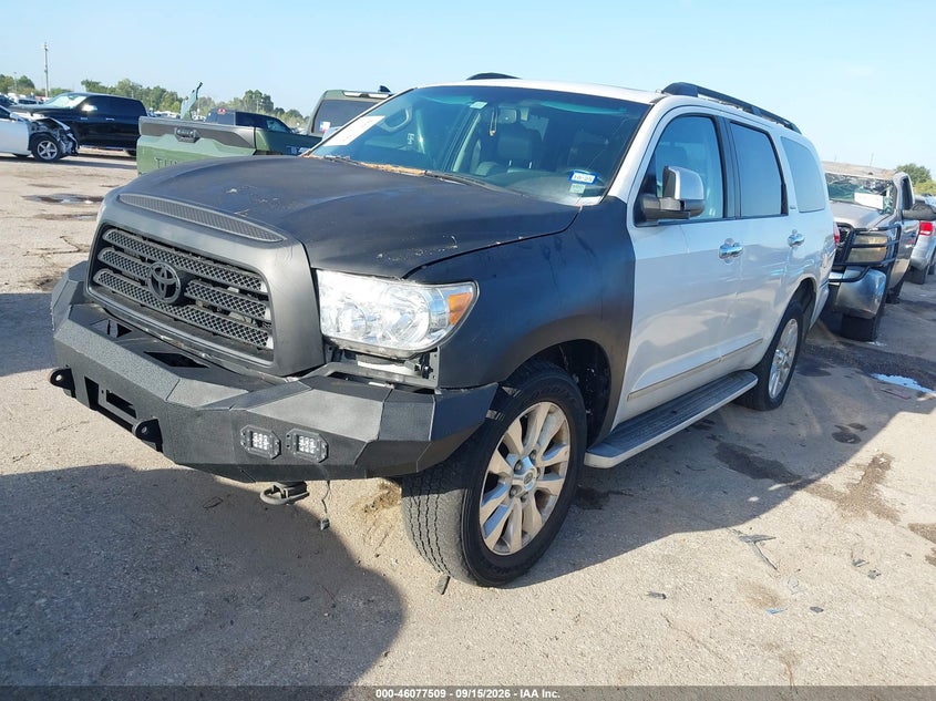 2008 Toyota Sequoia, Обычный износ, IAAI, VIN 5TDZY67AX8S014353 — фото 2