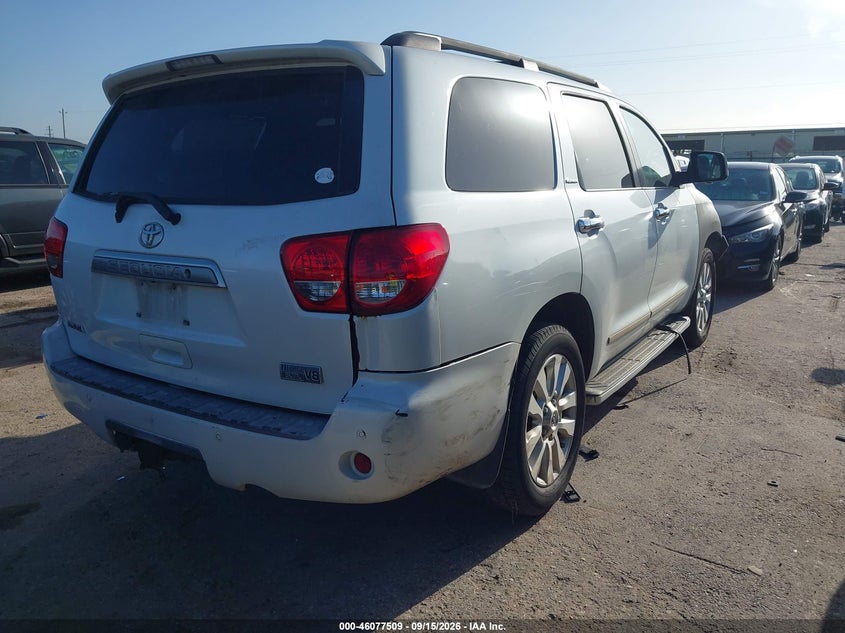 2008 TOYOTA SEQUOIA auction photo 4