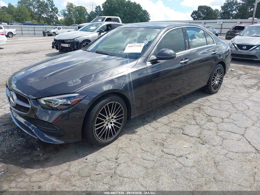 Vin: w1kaf4hb0pr086678, lot: 46577075, mercedes-benz c 300 4matic 20232
