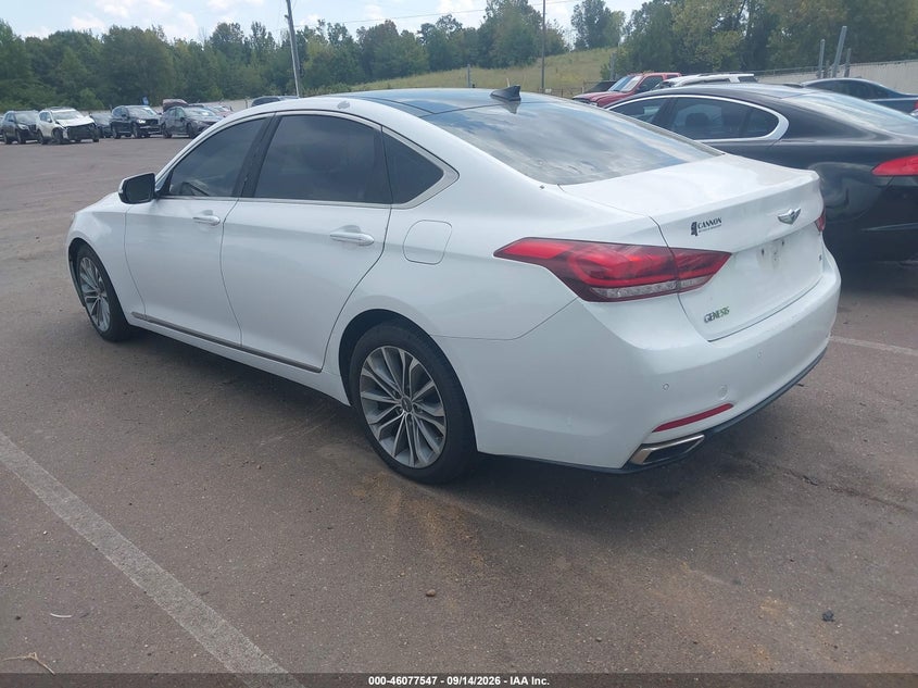 Vin: kmhgn4je1gu133687, lot: 46577094, hyundai genesis 3.8 20163
