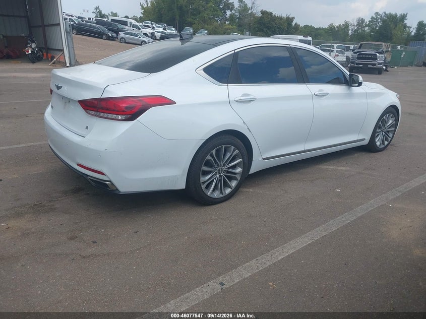 Vin: kmhgn4je1gu133687, lot: 46577094, hyundai genesis 3.8 20164