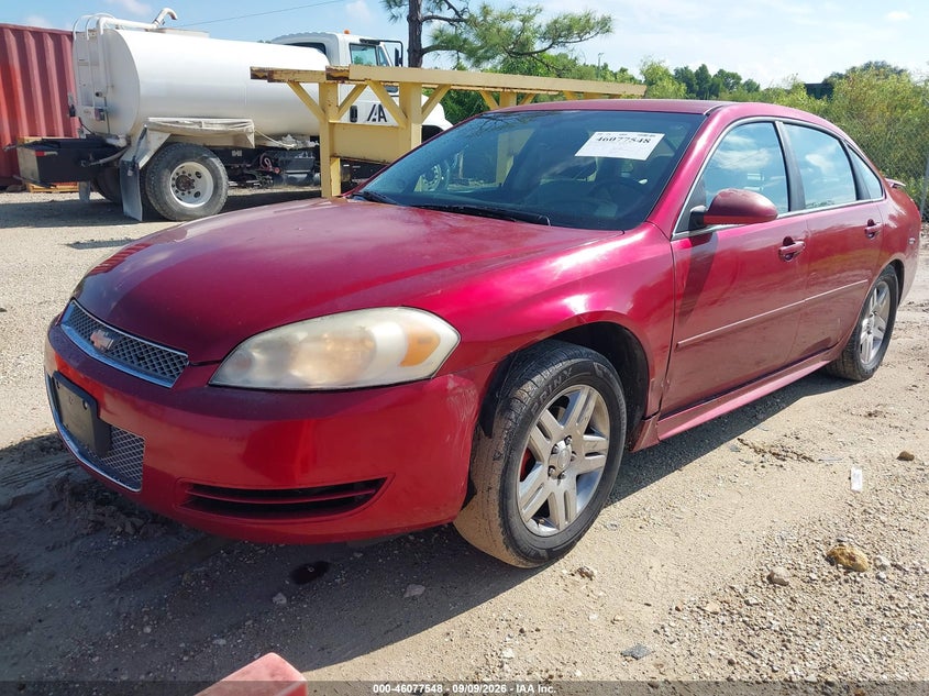 Vin: 2g1wb5e33d1125386, lot: 46577095, chevrolet impala lt 20132