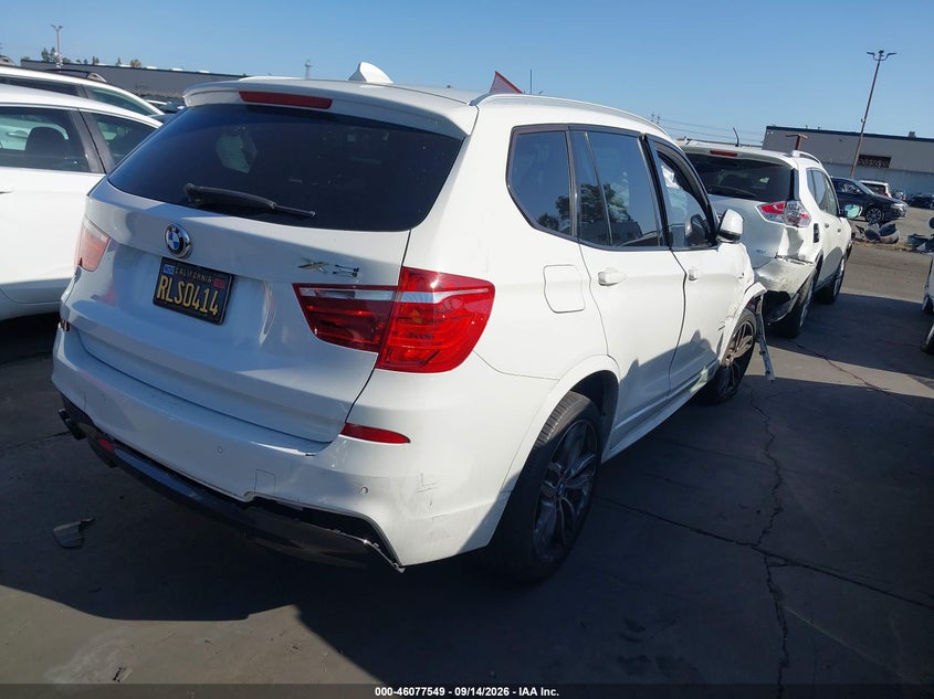 Vin: 5uxwx7c56g0s15655, lot: 46577096, bmw x3 xdrive35i 20164