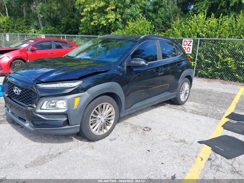 Vin: km8k62aa4ju075512, lot: 46577107, hyundai kona sel 20182