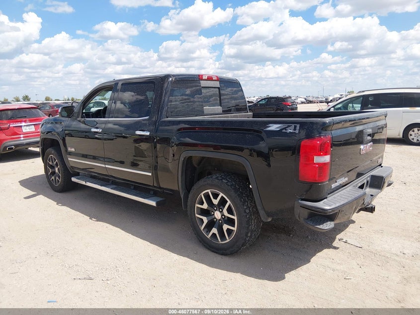 Vin: 3gtu2vec3eg499598, lot: 46577115, gmc sierra 1500 slt 20143