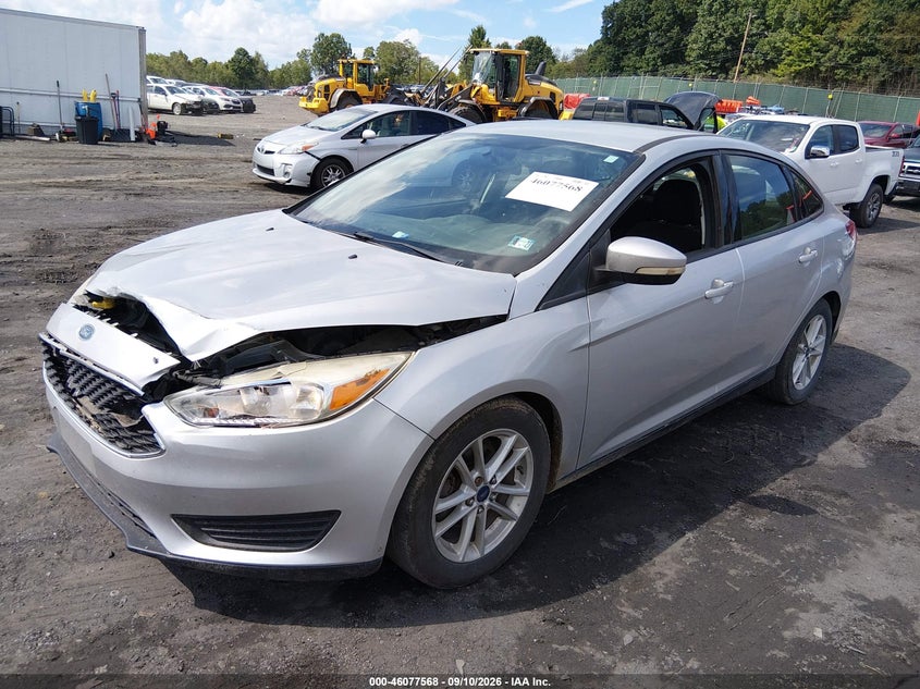 Vin: 1fadp3f28hl225774, lot: 46577116, ford focus se 20172