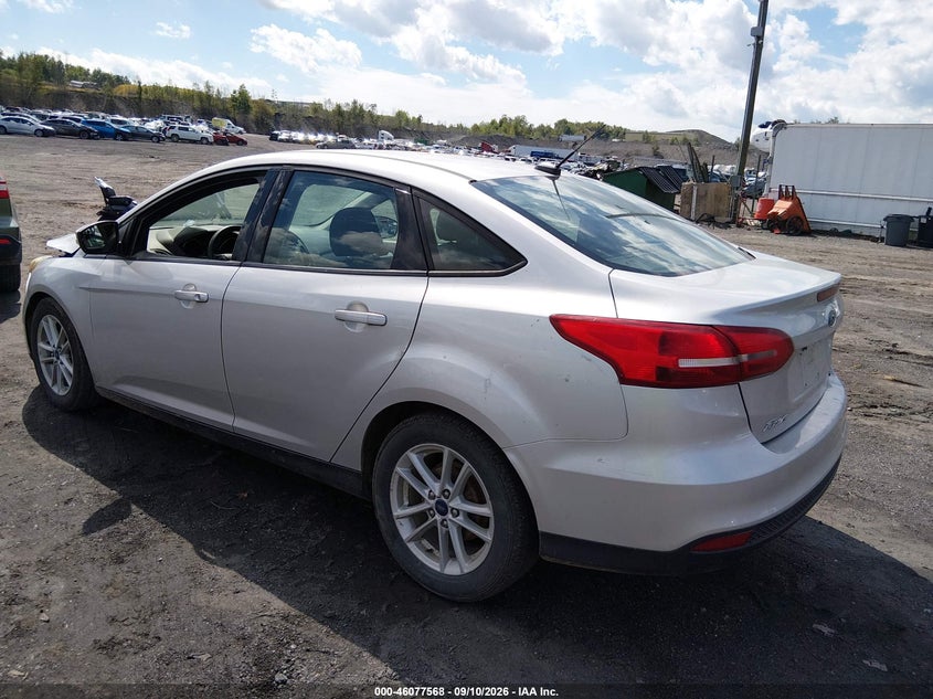 Vin: 1fadp3f28hl225774, lot: 46577116, ford focus se 20173
