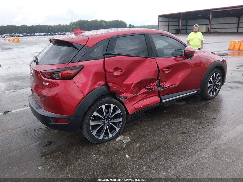 Vin: jm1dkdd77k1401245, lot: 46577126, mazda cx-3 grand touring 20194
