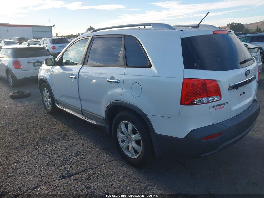 2012 KIA SORENTO auction photo 3