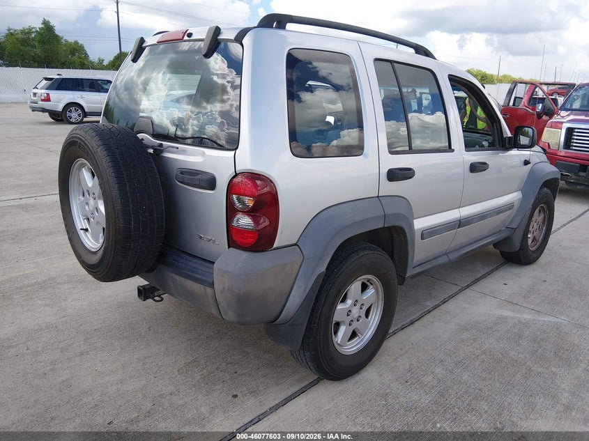 2007 JEEP LIBERTY auction photo 4
