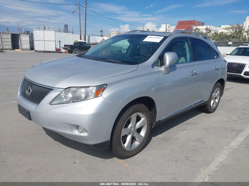 2010 LEXUS RX 350 auction photo 2