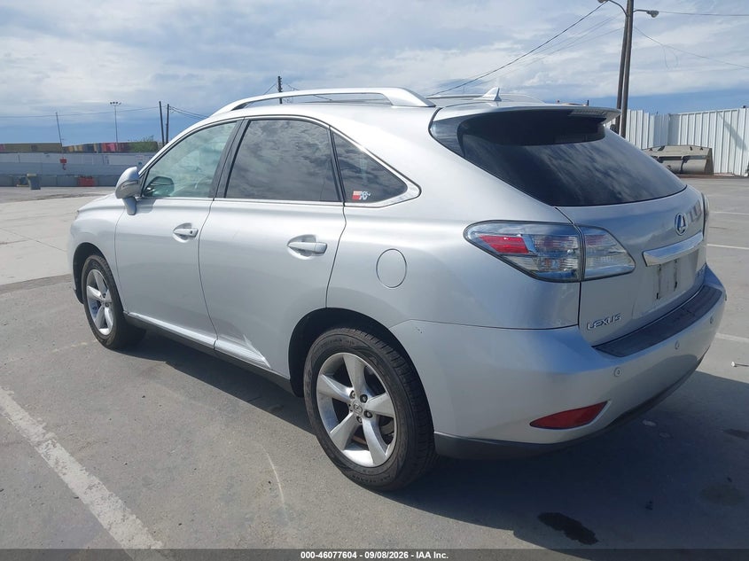 2010 LEXUS RX 350 auction photo 3