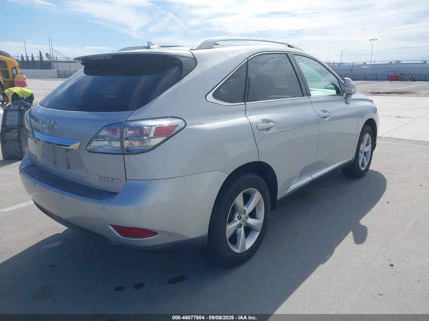 2010 LEXUS RX 350 auction photo 4