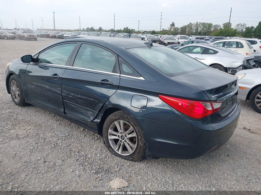 Vin: 5npeb4ac0dh790506, lot: 46577162, hyundai sonata gls 20133