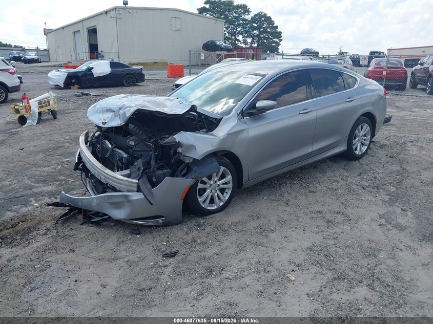 Vin: 1c3cccab6fn702216, lot: 46577172, chrysler 200 limited 20152
