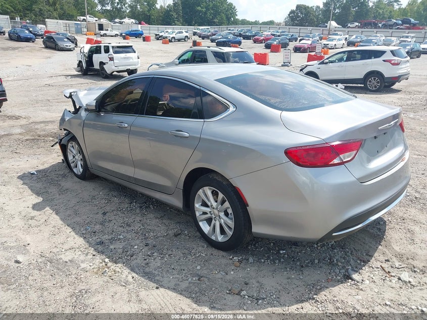Vin: 1c3cccab6fn702216, lot: 46577172, chrysler 200 limited 20153