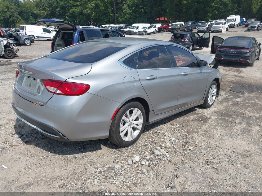 Vin: 1c3cccab6fn702216, lot: 46577172, chrysler 200 limited 20154