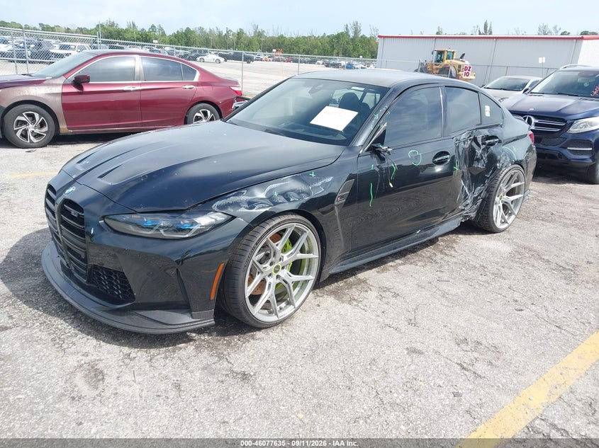Vin: wbs43ay00rfs05940, lot: 46577182, bmw m3 competition xdrive 20242