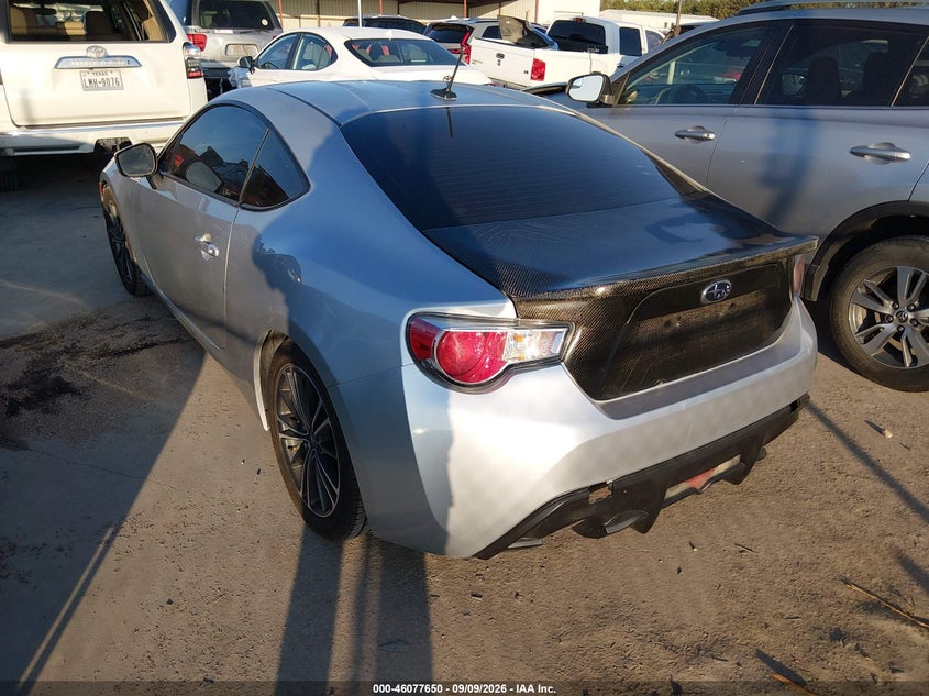 2014 SUBARU BRZ auction photo 3