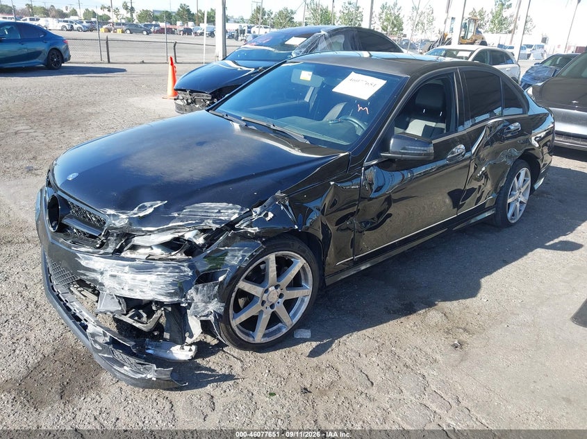 Vin: wddgf4hb5ea953160, lot: 46577198, mercedes-benz c 250 sport 20142